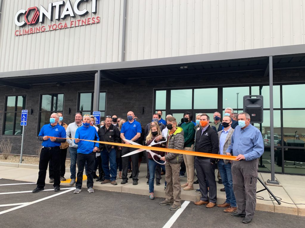 Ribbon cutting of Contact Climbing Gym in St. George, Utah