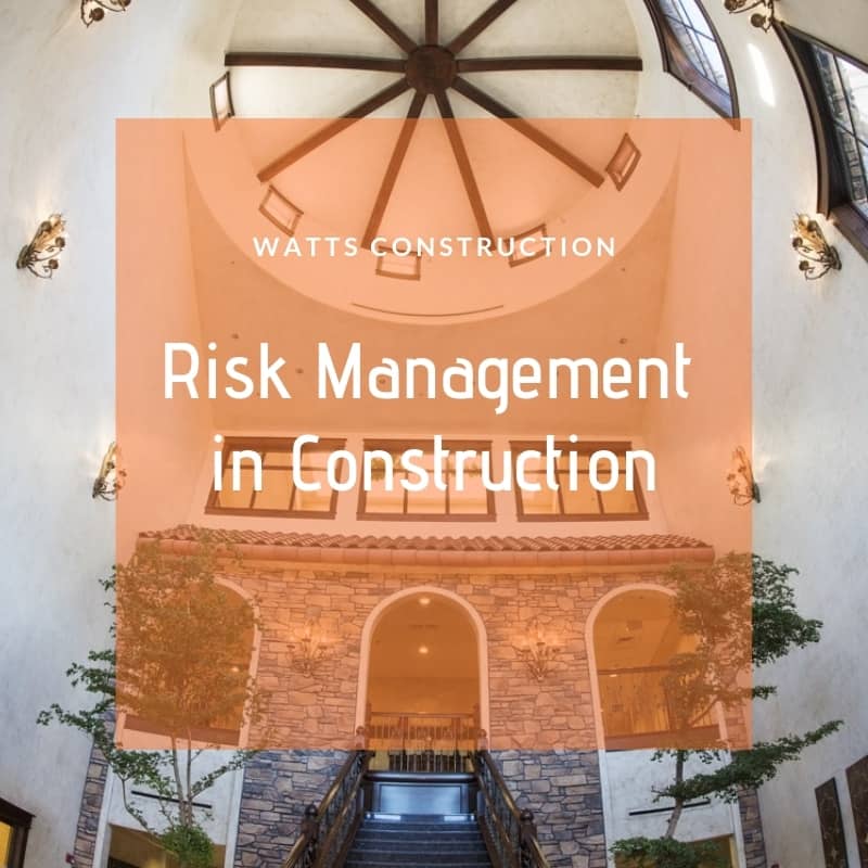 Risk Management in Construction blog graphic