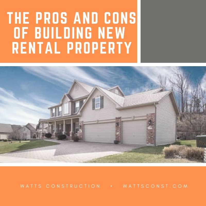 Pros and Cons of a Rental Property blog graphic