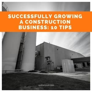 10 tips for success in general construction in St. George Utah blog graphic