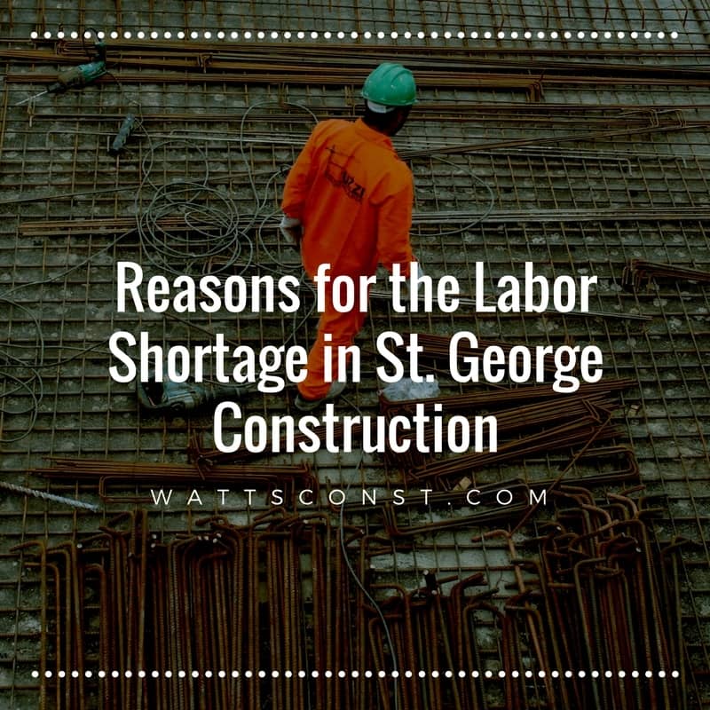 St. George Construction Labor Shortage blog graphic