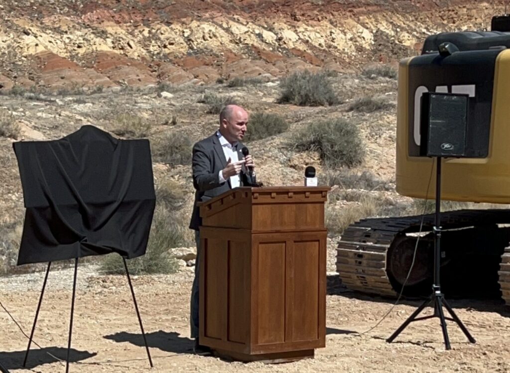 Governor Spencer Cox Speaking